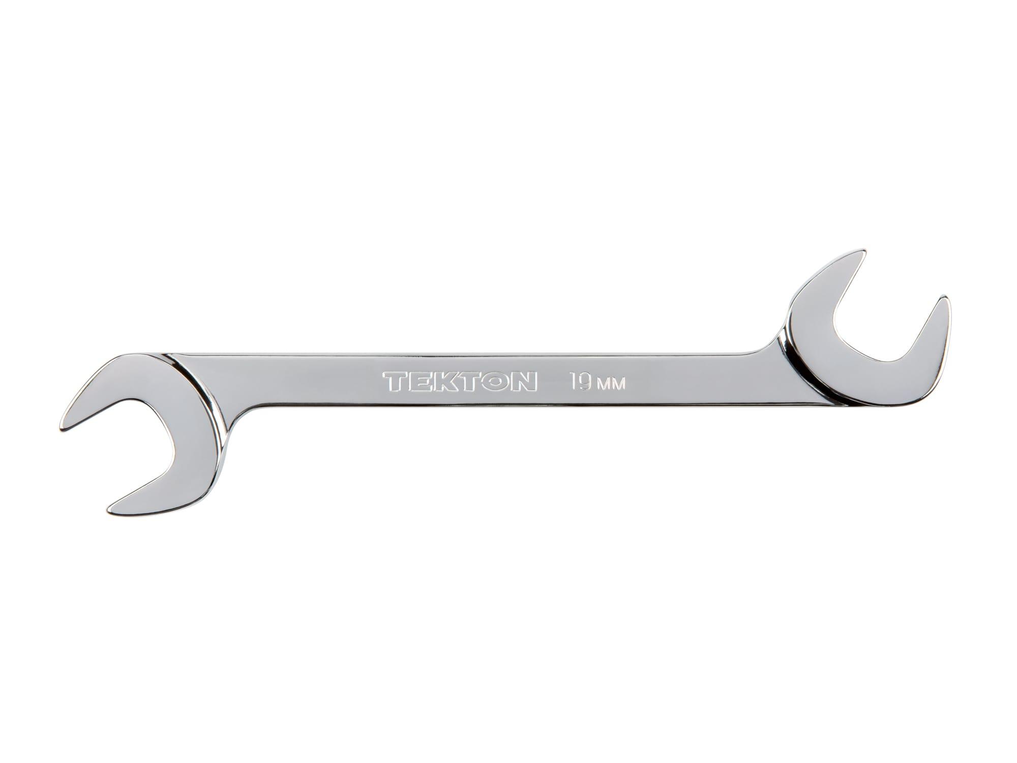 TEKTON WAE84019-T 19 mm Angle Head Open End Wrench