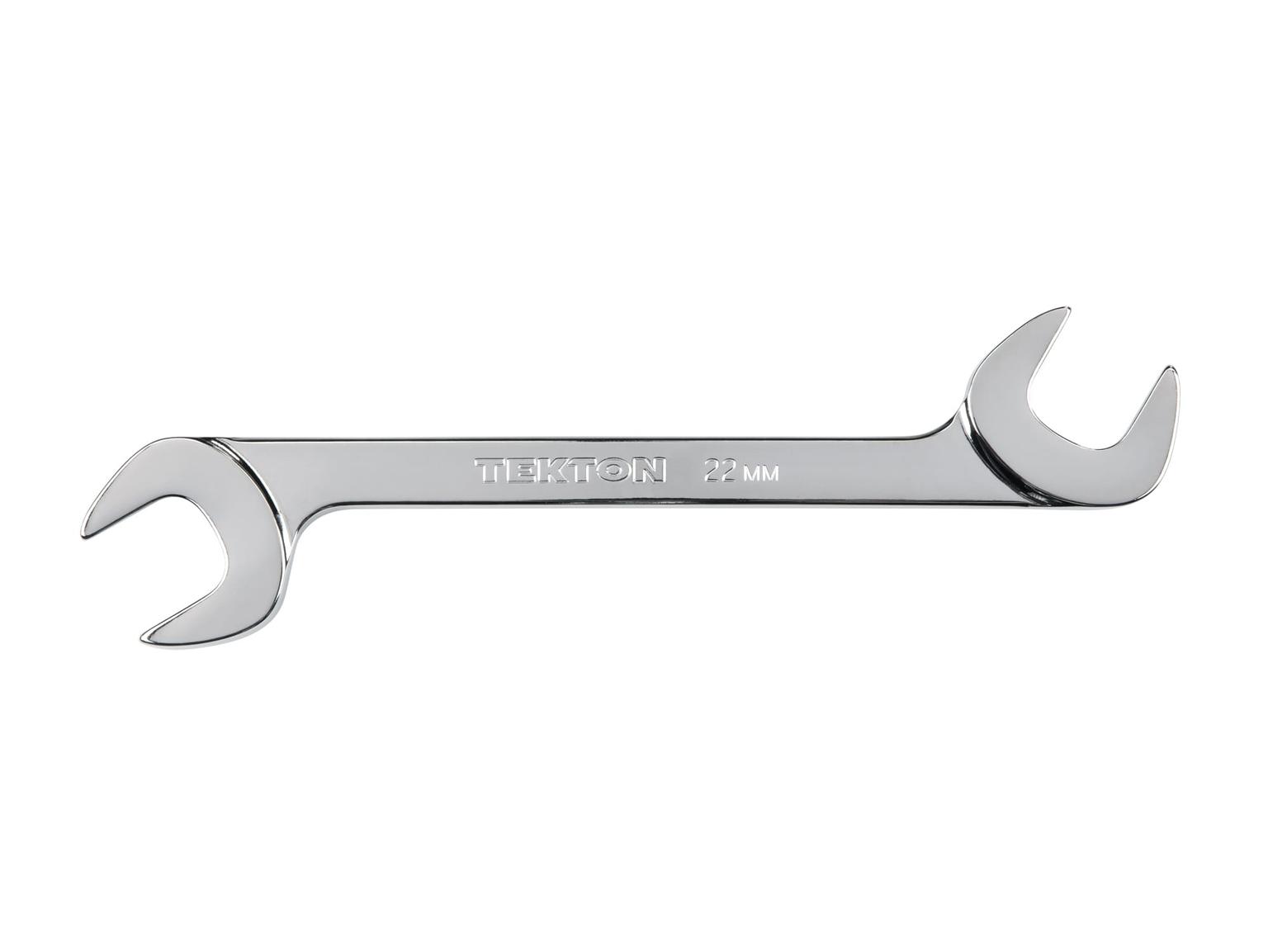 TEKTON WAE84022-T 22 mm Angle Head Open End Wrench