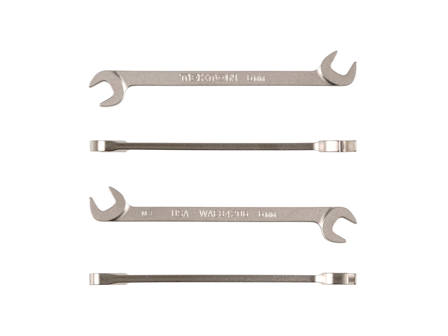 TEKTON WAE84206-T 6 mm Angle Head Open End Wrench