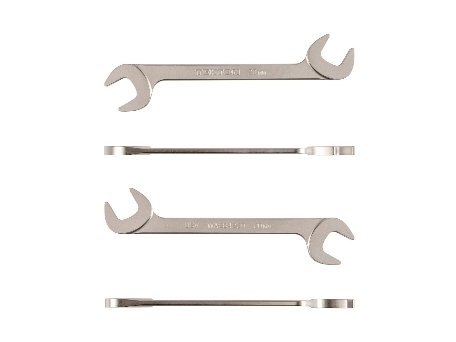 TEKTON WAE84220-T 20 mm Angle Head Open End Wrench