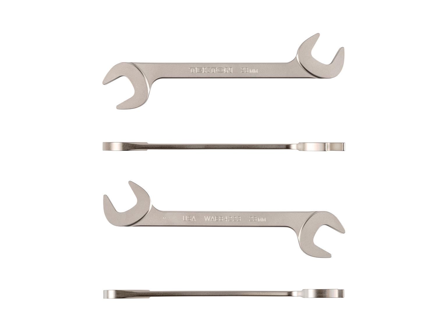 TEKTON WAE84223-T 23 mm Angle Head Open End Wrench