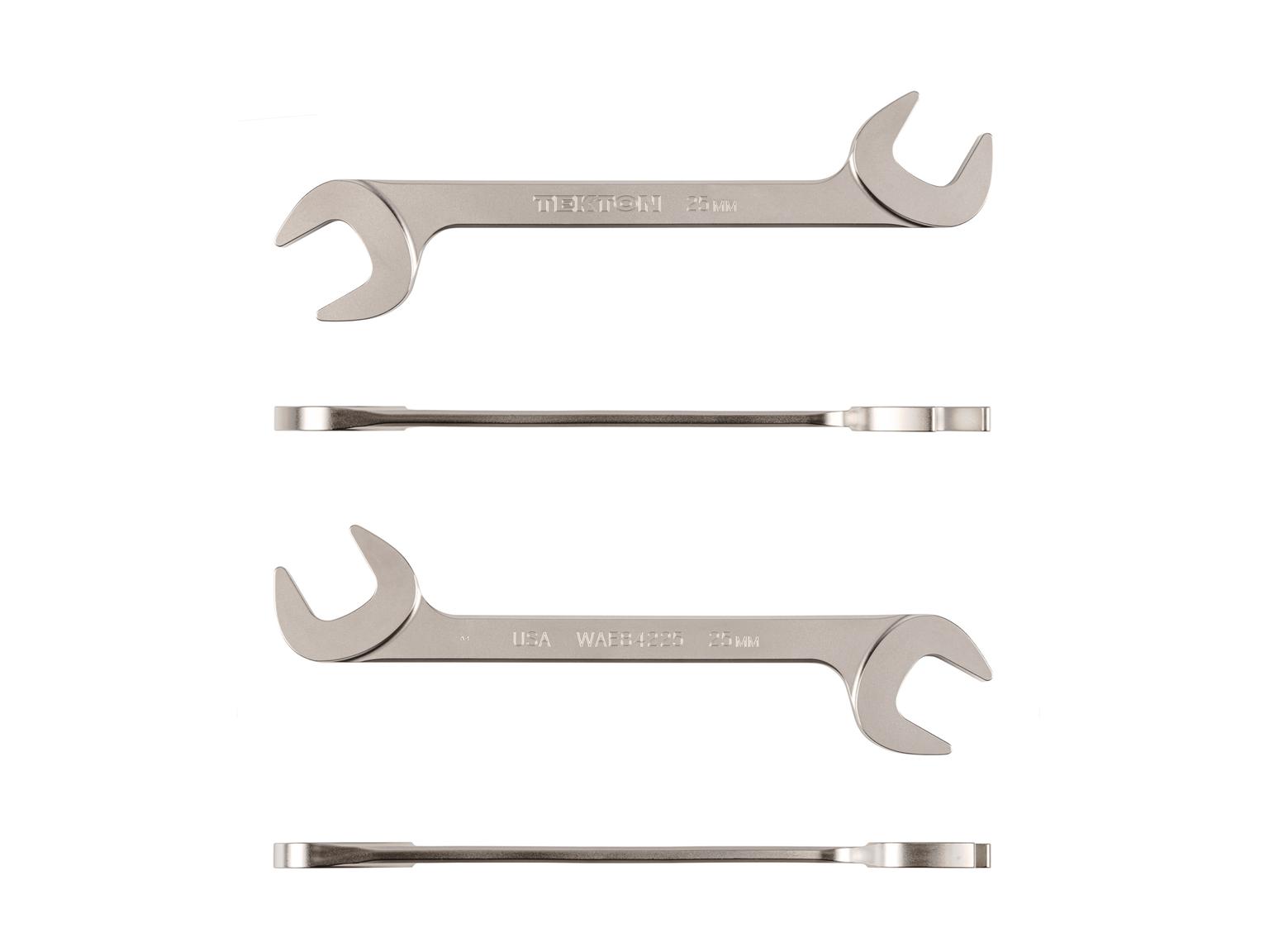 TEKTON WAE84225-T 25 mm Angle Head Open End Wrench