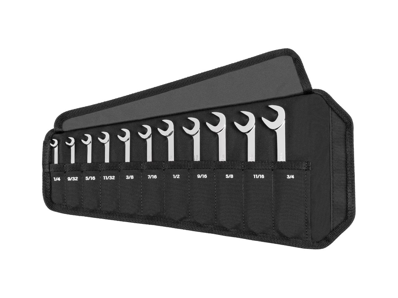 11Piece Angle Head Wrench Set with Pouch TEKTON Made in USA