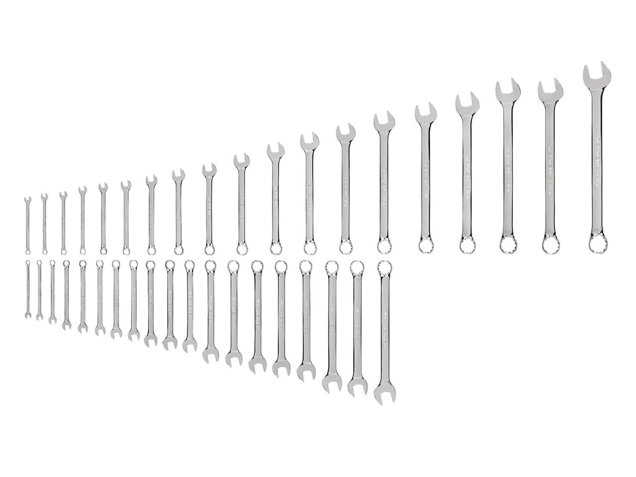 38Piece Combination Wrench Set TEKTON