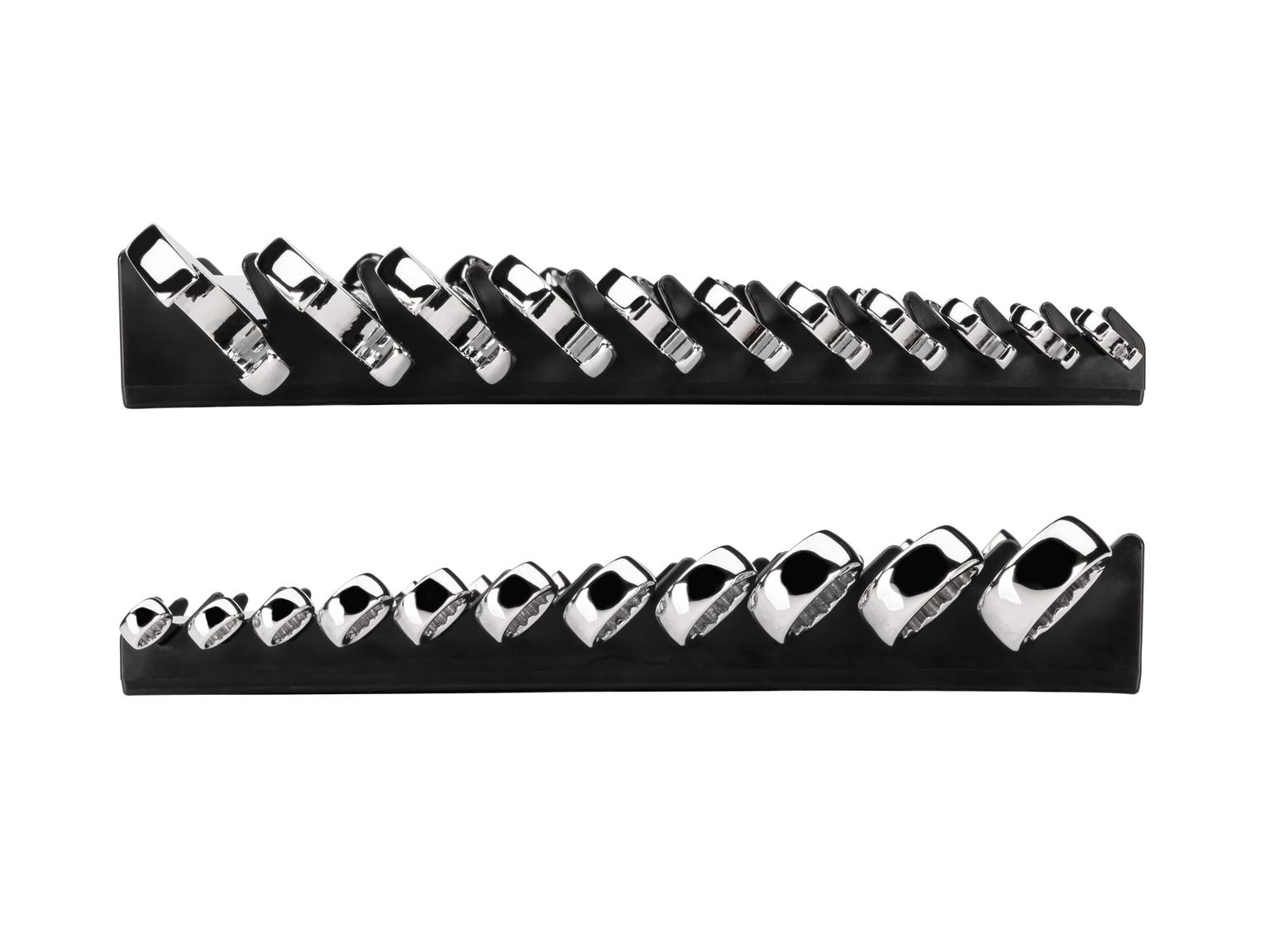 TEKTON WCB91103-T Combination Wrench Set with Rack, 11-Piece (1/4 - 3/4 in.)