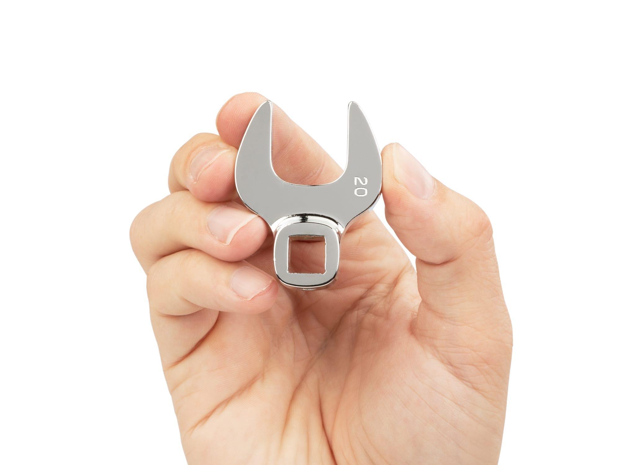 TEKTON WCF14020-T 3/8 Inch Drive x 20 mm Crowfoot Wrench