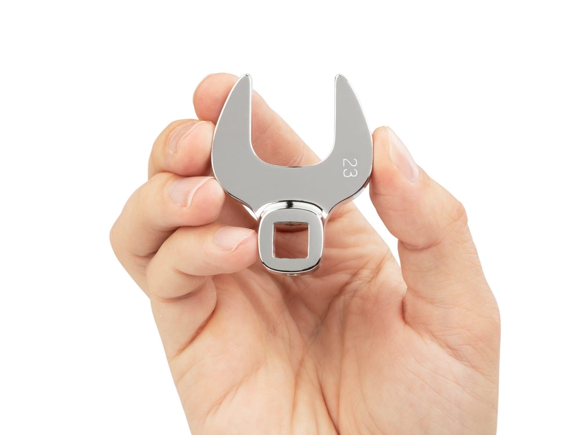 TEKTON WCF14023-T 3/8 Inch Drive x 23 mm Crowfoot Wrench