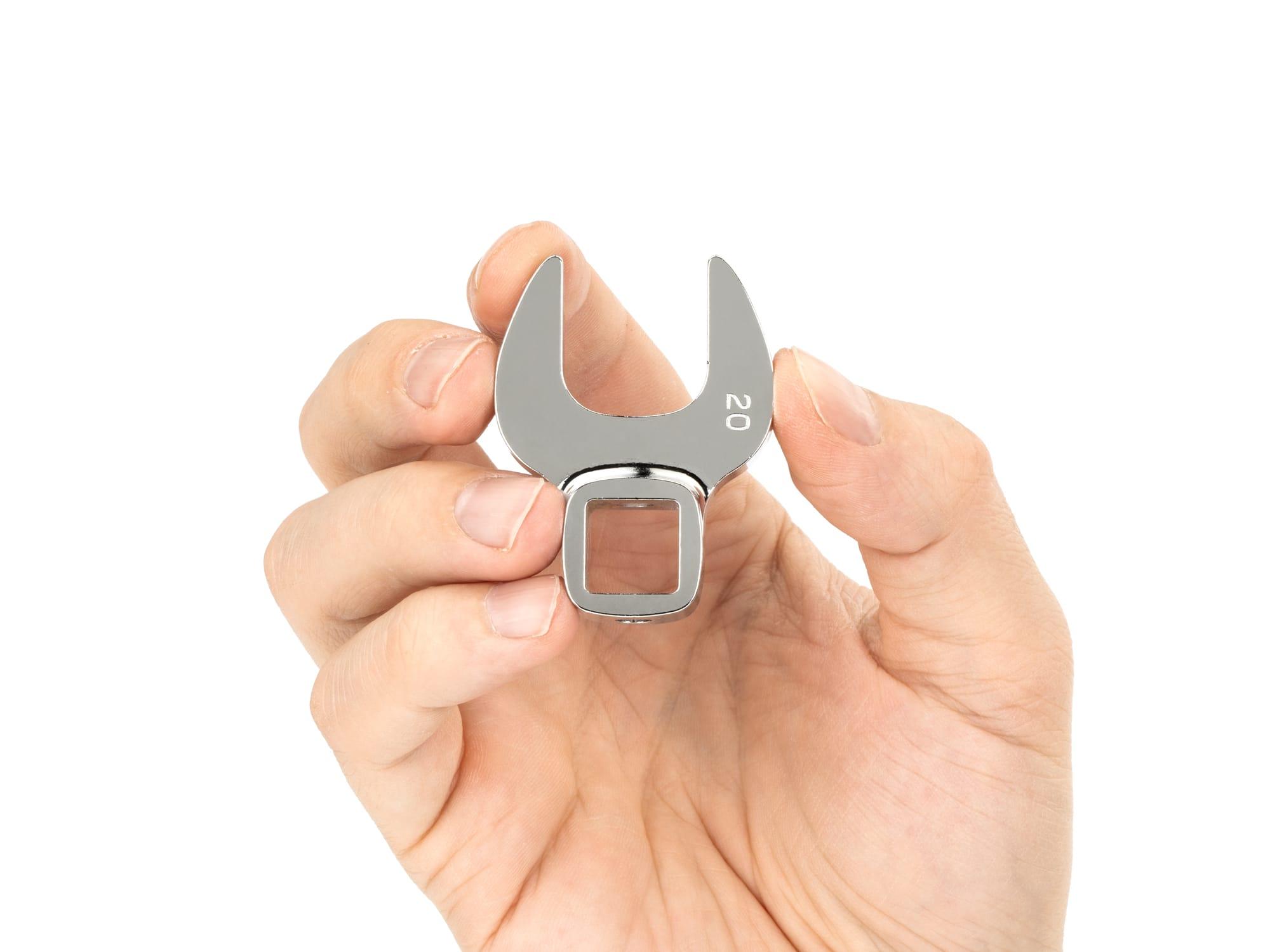 TEKTON WCF24020-T 1/2 Inch Drive x 20 mm Crowfoot Wrench