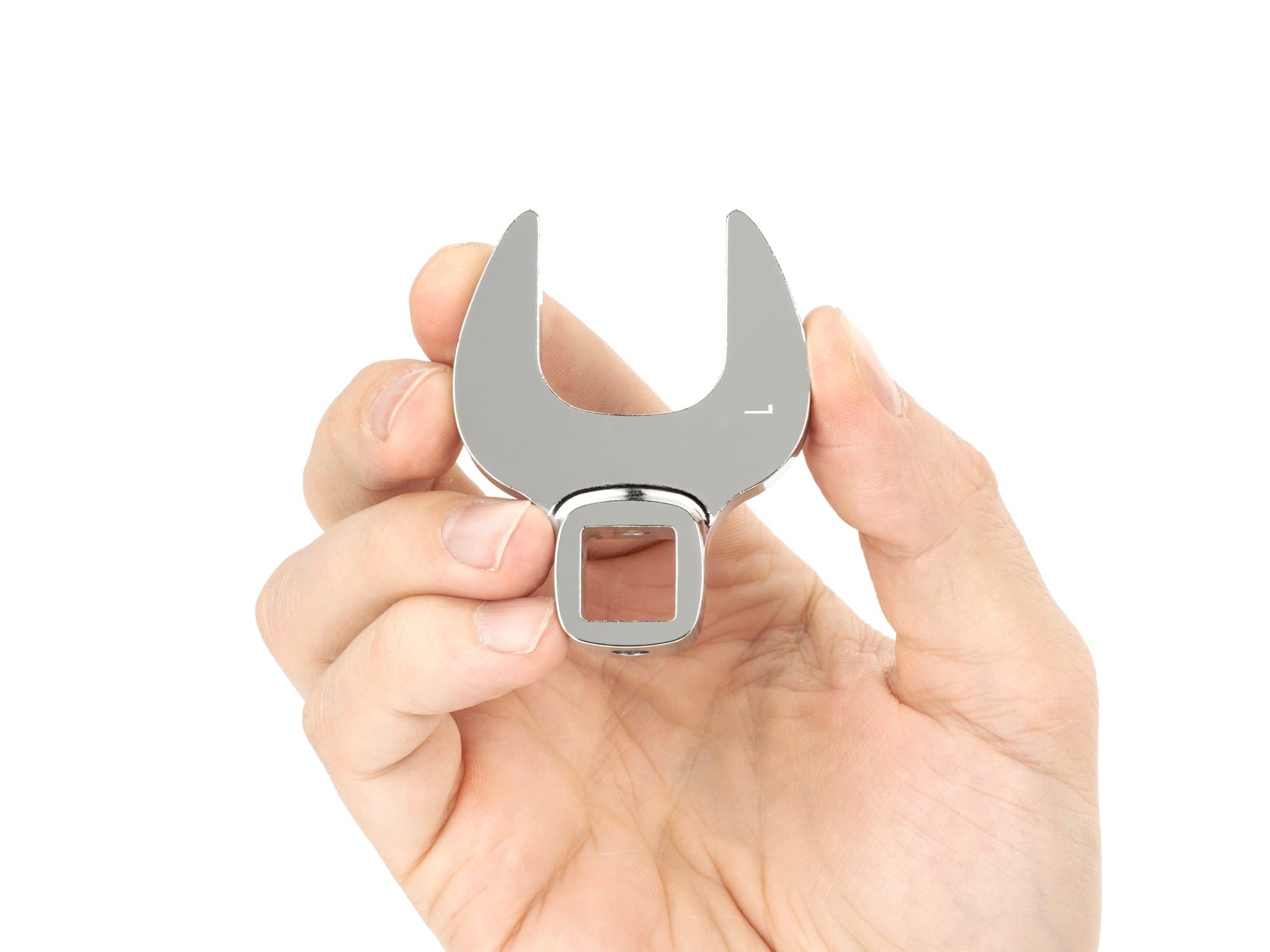 TEKTON WCF90401-T 1/2 Inch Drive Crowfoot Wrench Set, 10-Piece (11/16 - 1-1/4 in.)