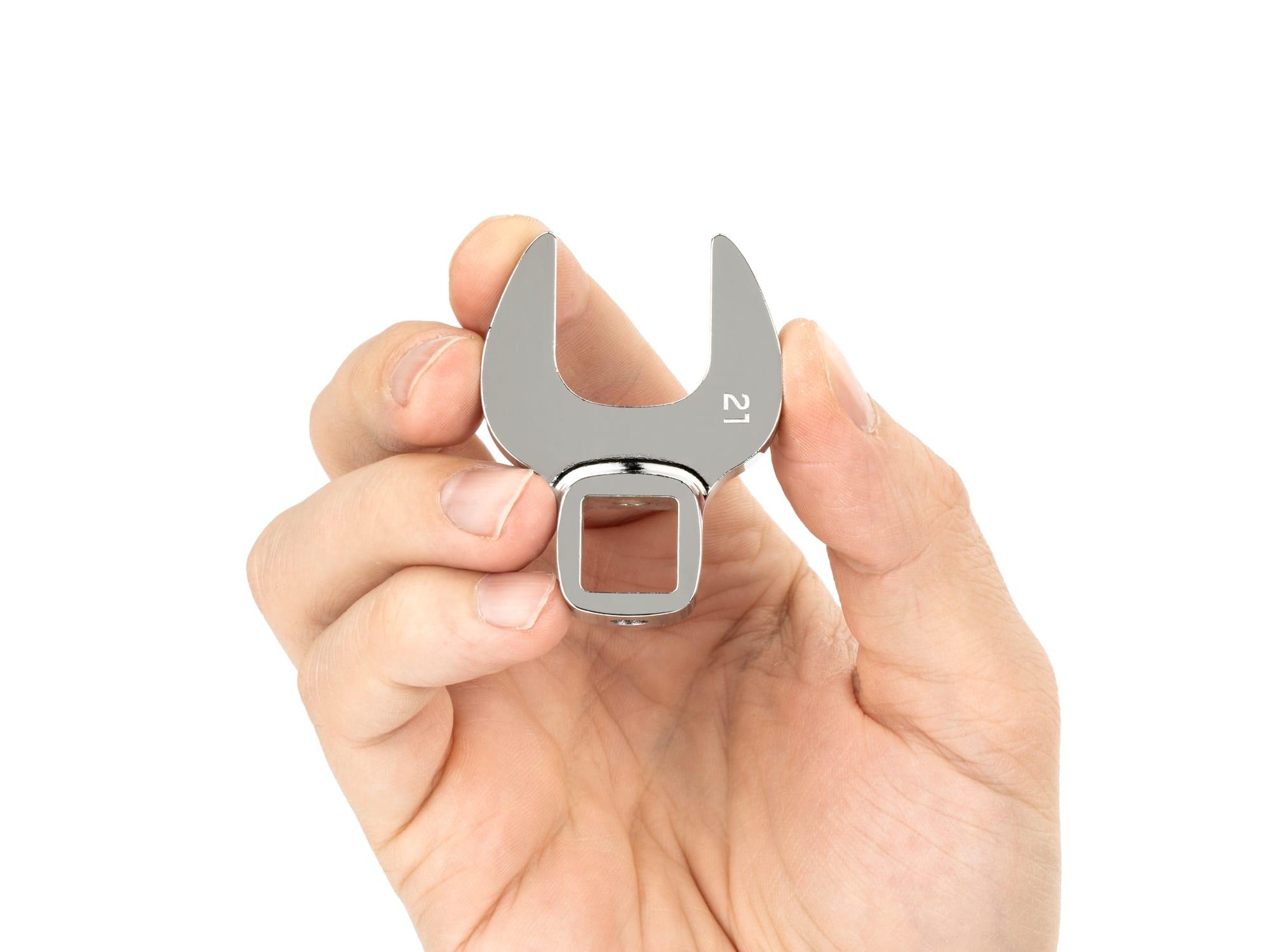 TEKTON WCF90501-T 1/2 Inch Drive Crowfoot Wrench Set, 11-Piece (17-32 mm)