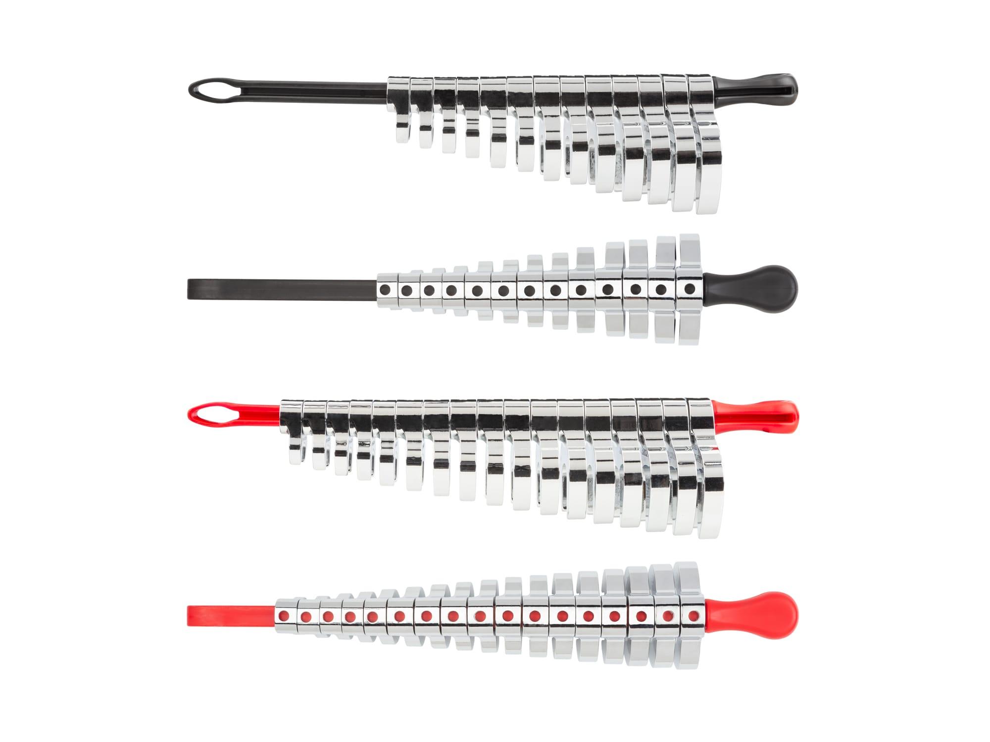 TEKTON WCF91301-T 3/8 Inch Drive Crowfoot Wrench Set with Keys, 30-Piece (5/16-1 in., 8-24 mm)