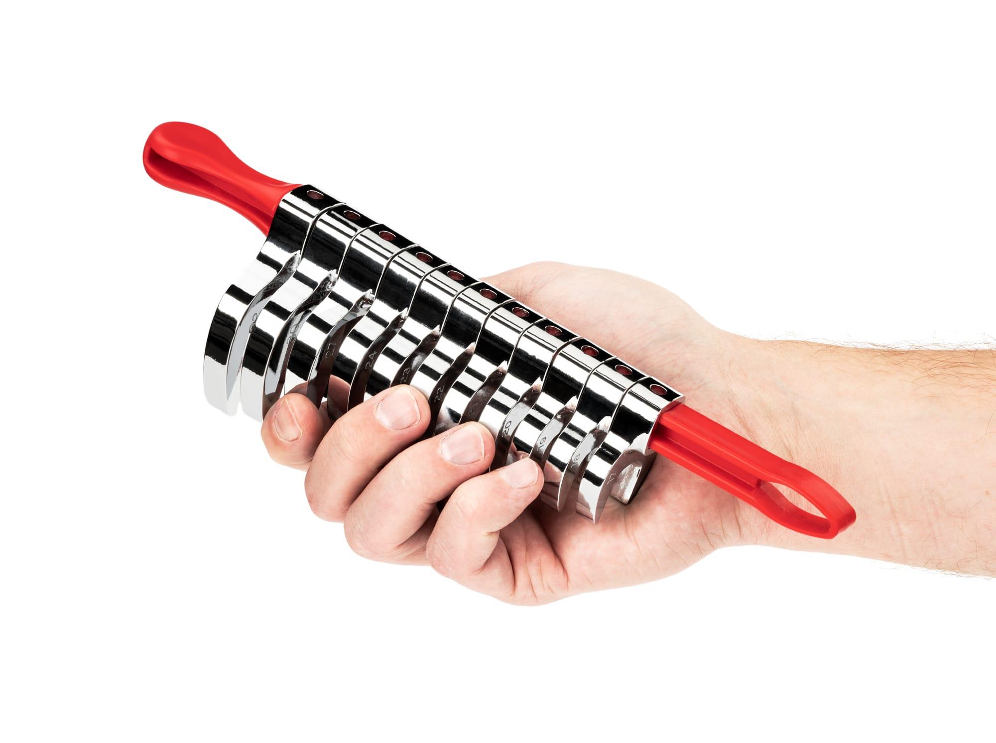 TEKTON WCF91601-T 1/2 Inch Drive Crowfoot Wrench Set with Keys, 21-Piece (11/16 - 1-1/4 in., 17-32 mm)