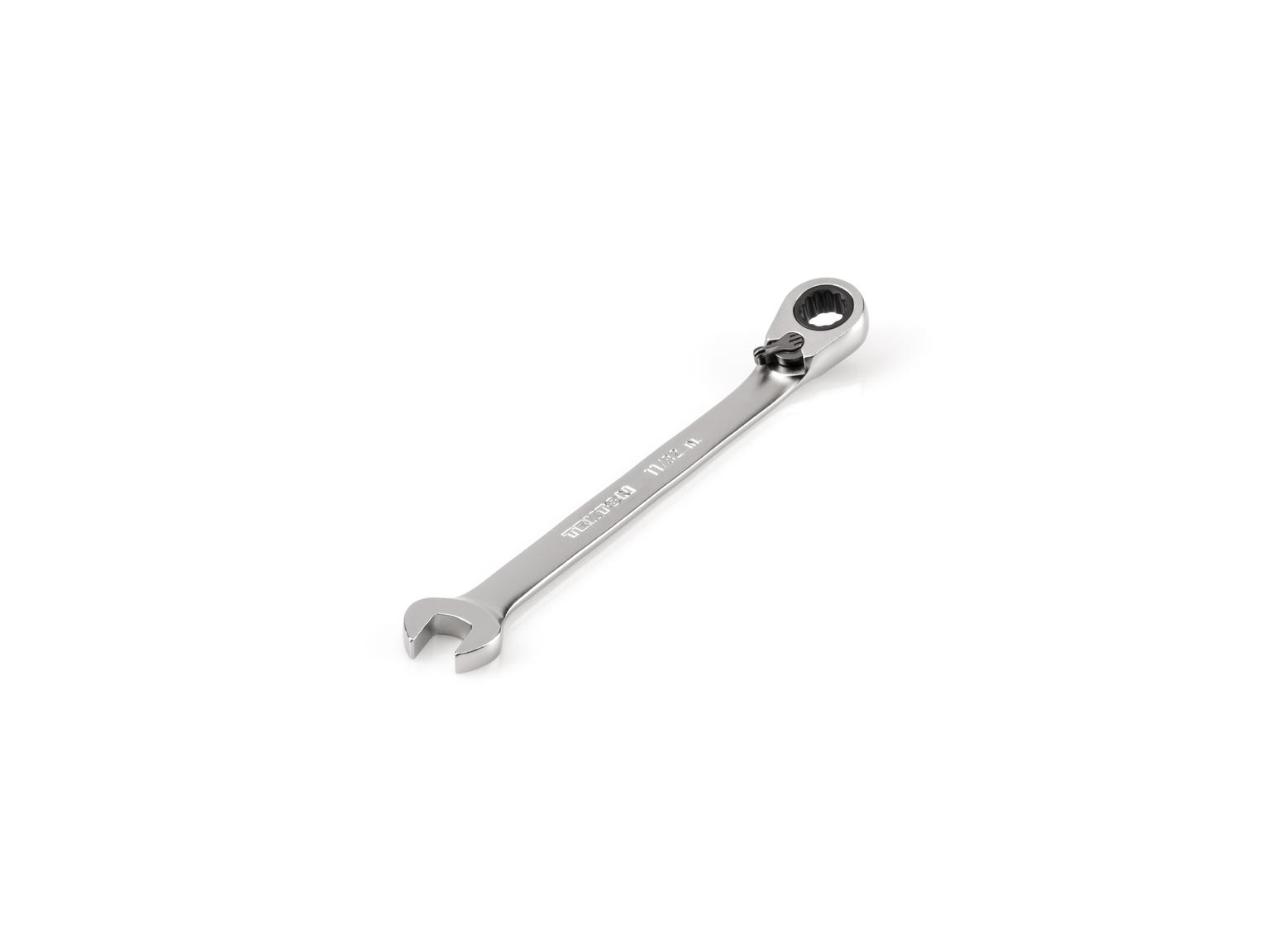 TEKTON WRC23309-T 11/32 Inch Reversible 12-Point Ratcheting Combination Wrench