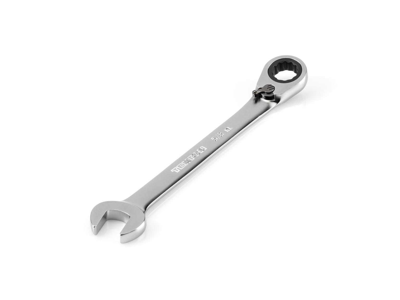 TEKTON WRC23316-T 5/8 Inch Reversible 12-Point Ratcheting Combination Wrench