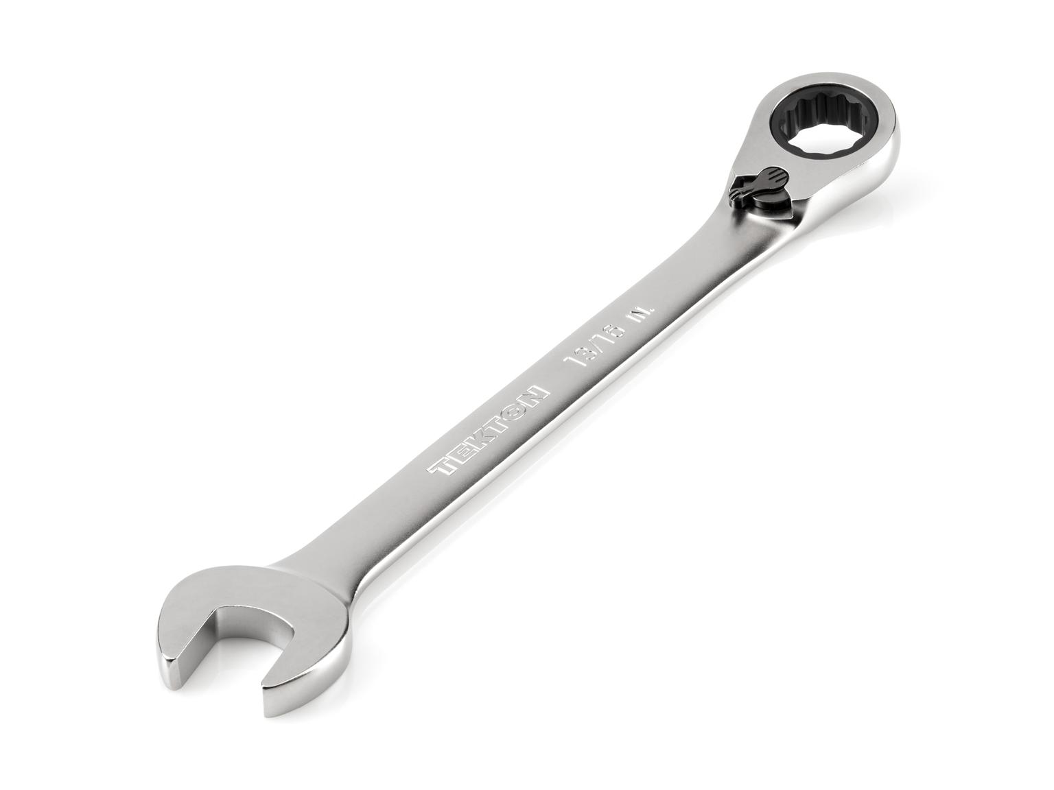TEKTON WRC23321-T 13/16 Inch Reversible 12-Point Ratcheting Combination Wrench