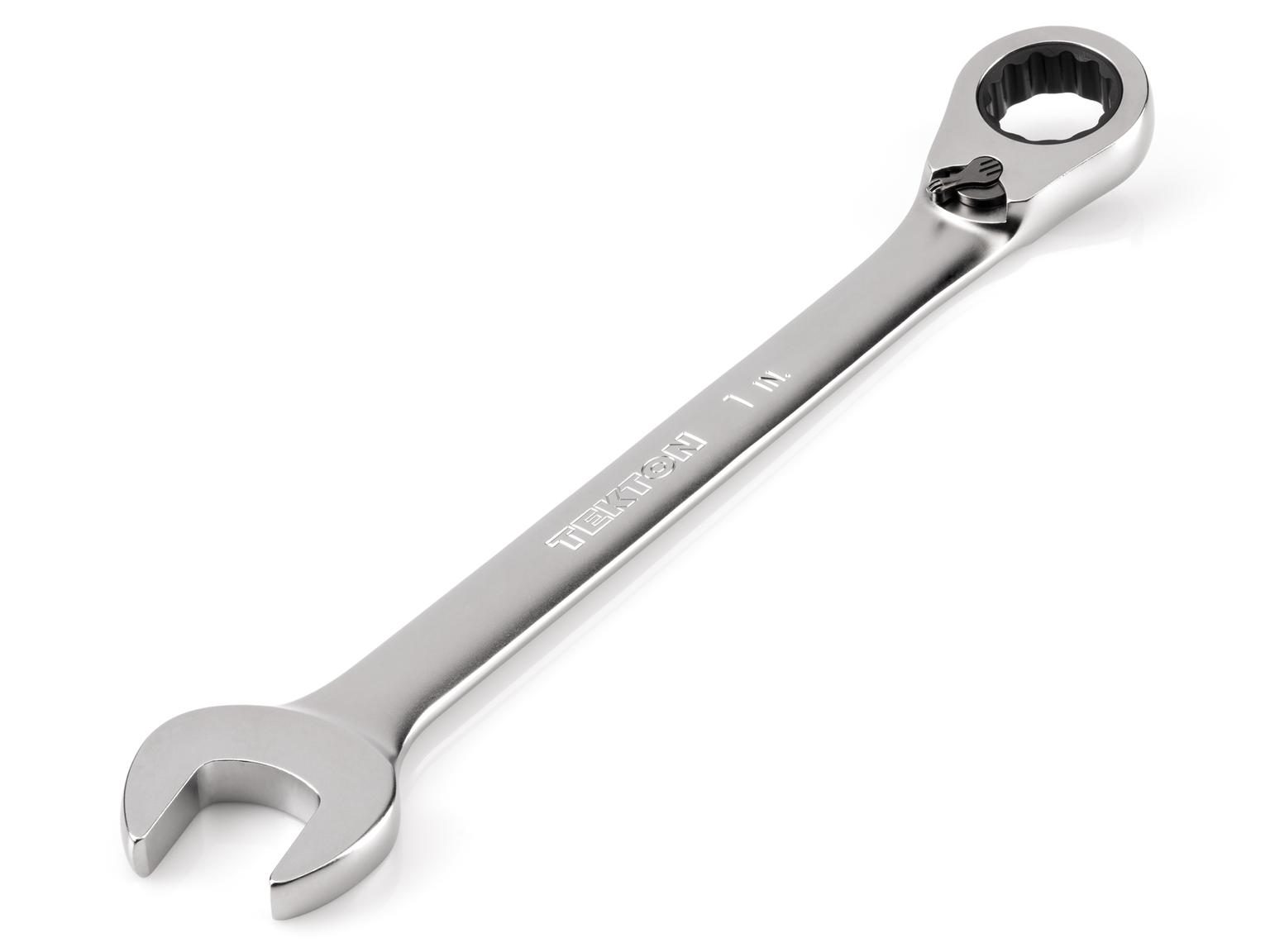 TEKTON WRC23325-T 1 Inch Reversible 12-Point Ratcheting Combination Wrench