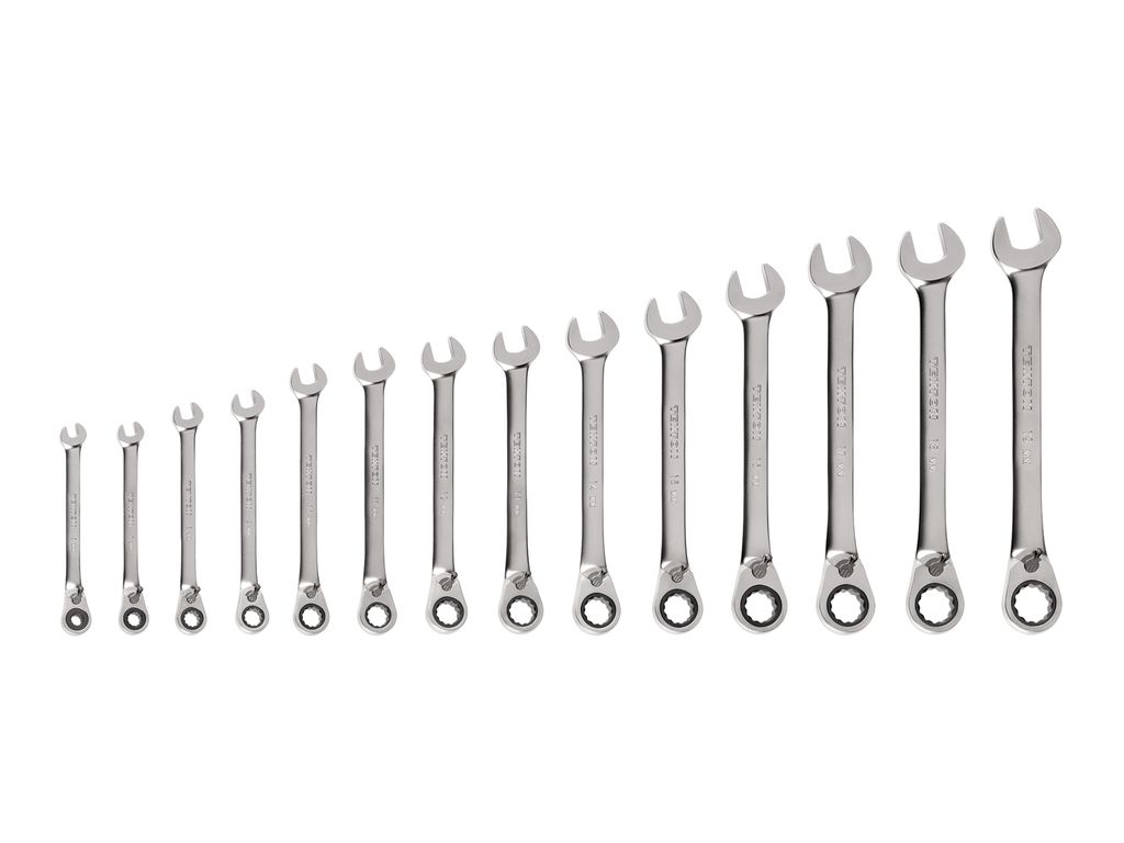 14Piece Reversible Ratcheting Wrench Set TEKTON