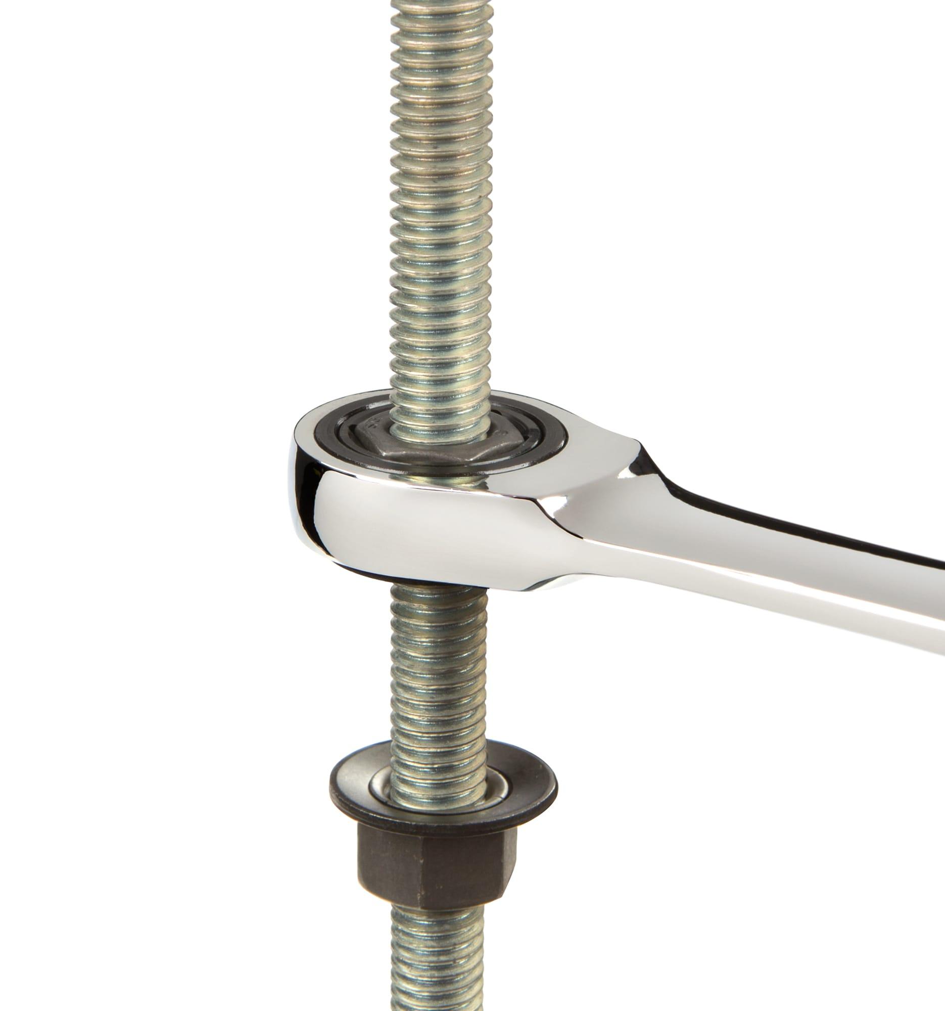 TEKTON WRN50014-T 3/4 Inch Stubby Ratcheting Combination Wrench