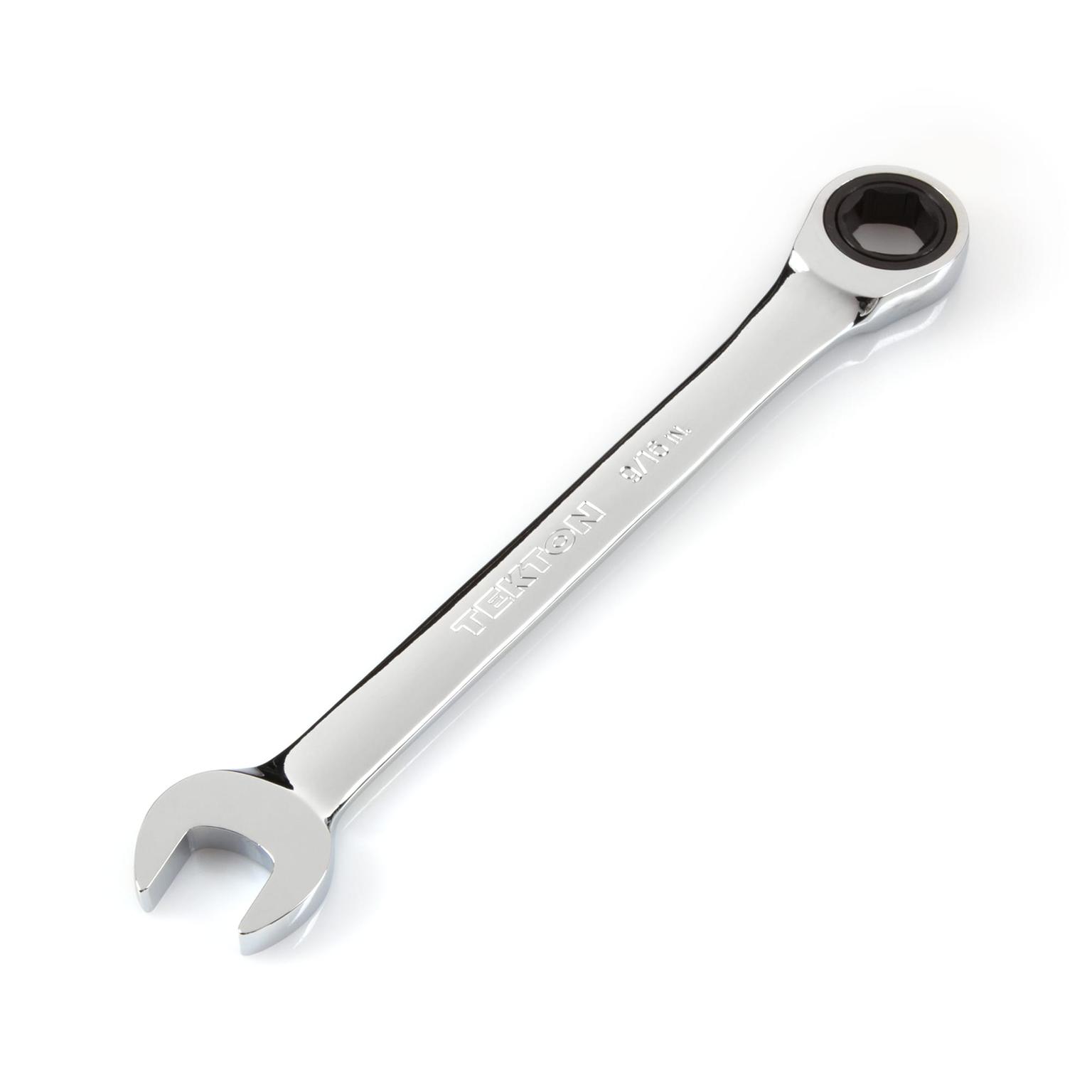 TEKTON WRN53011-T 9/16 Inch Ratcheting Combination Wrench