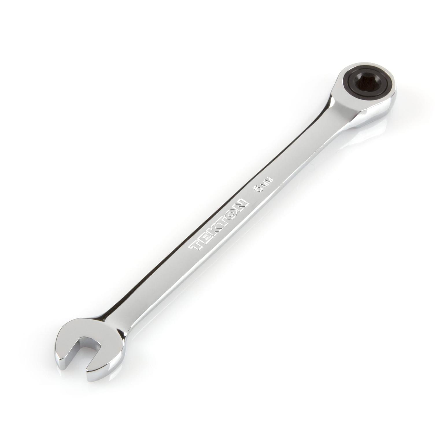 TEKTON WRN53106-T 6 mm Ratcheting Combination Wrench