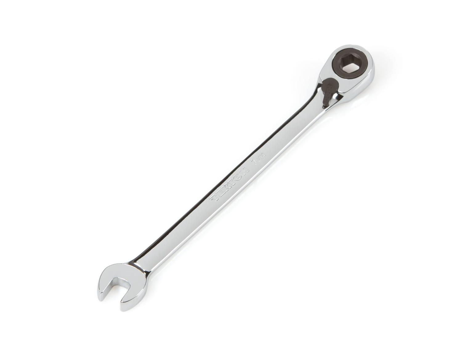 TEKTON WRN56107-T 7 mm Reversible Ratcheting Combination Wrench