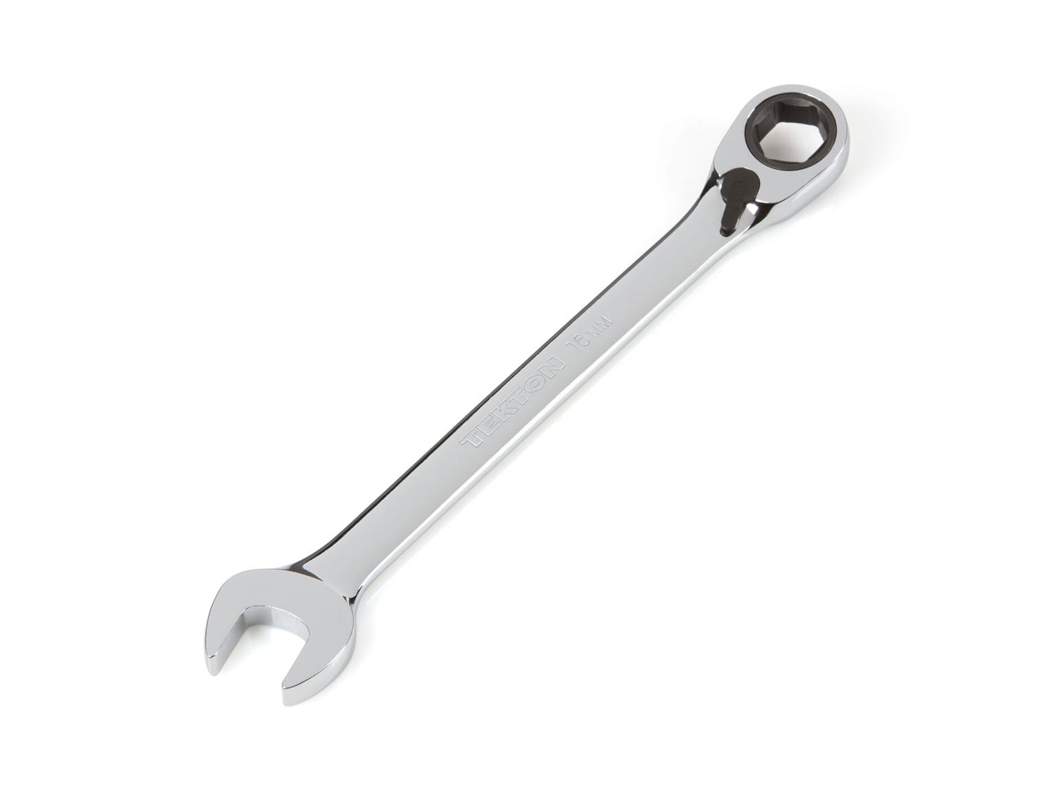 TEKTON WRN56116-T 16 mm Reversible Ratcheting Combination Wrench