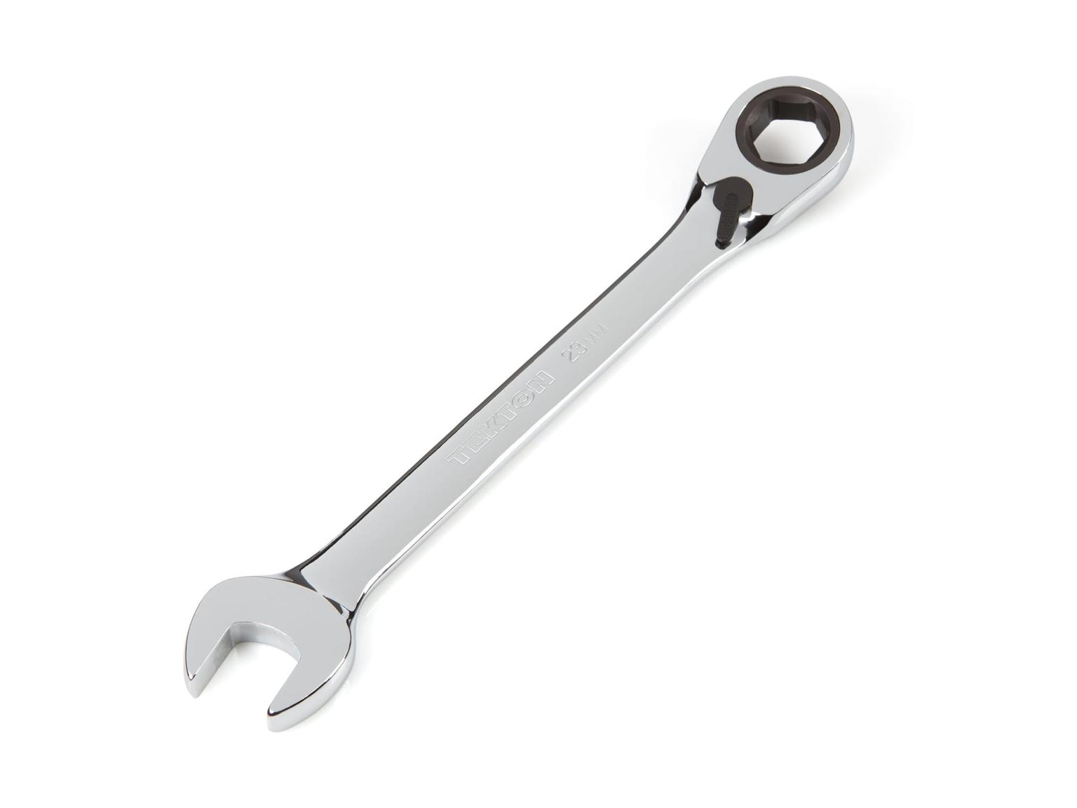 TEKTON WRN56123-T 23 mm Reversible Ratcheting Combination Wrench