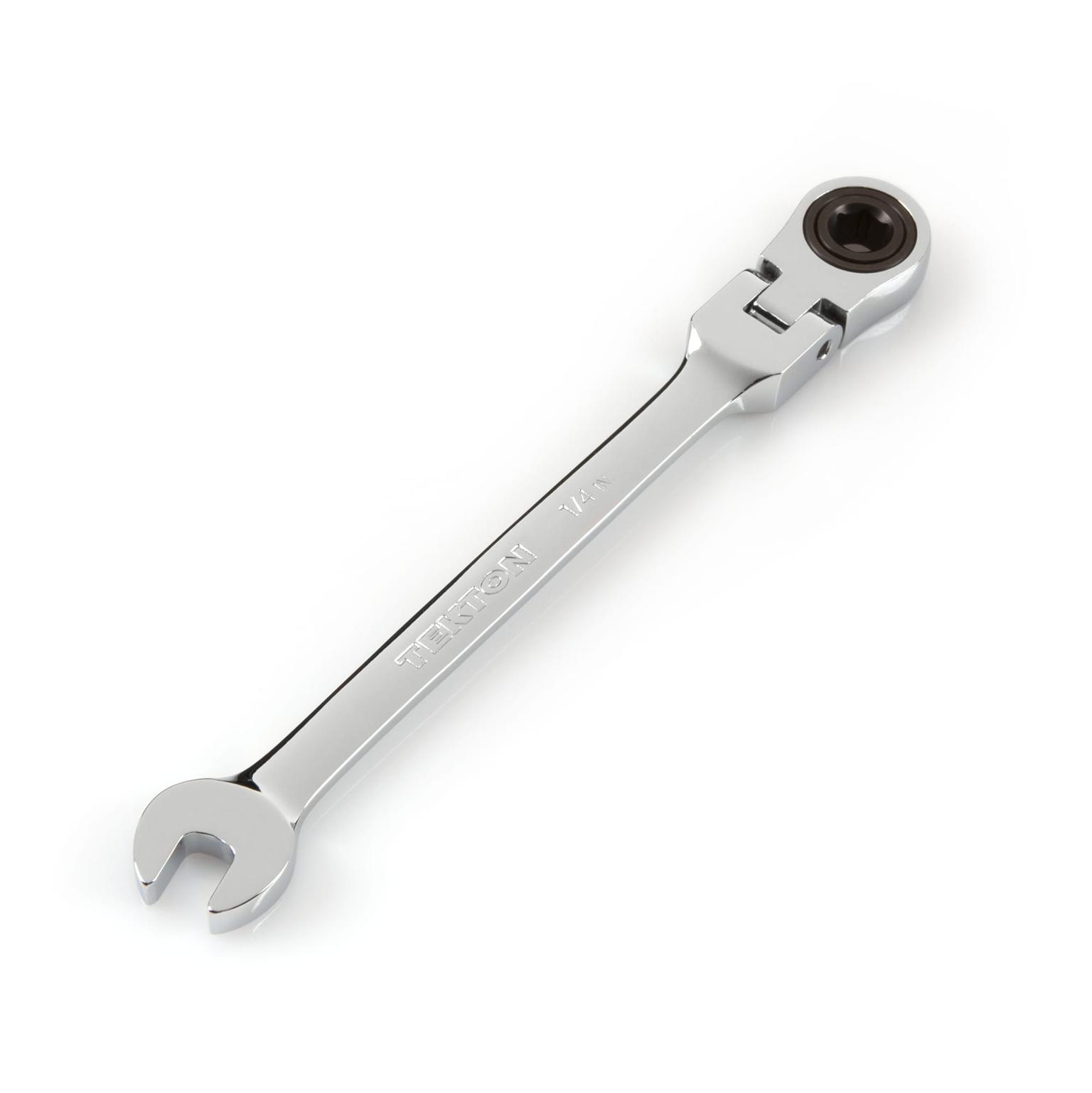 TEKTON WRN57004-T 1/4 Inch Flex Ratcheting Combination Wrench