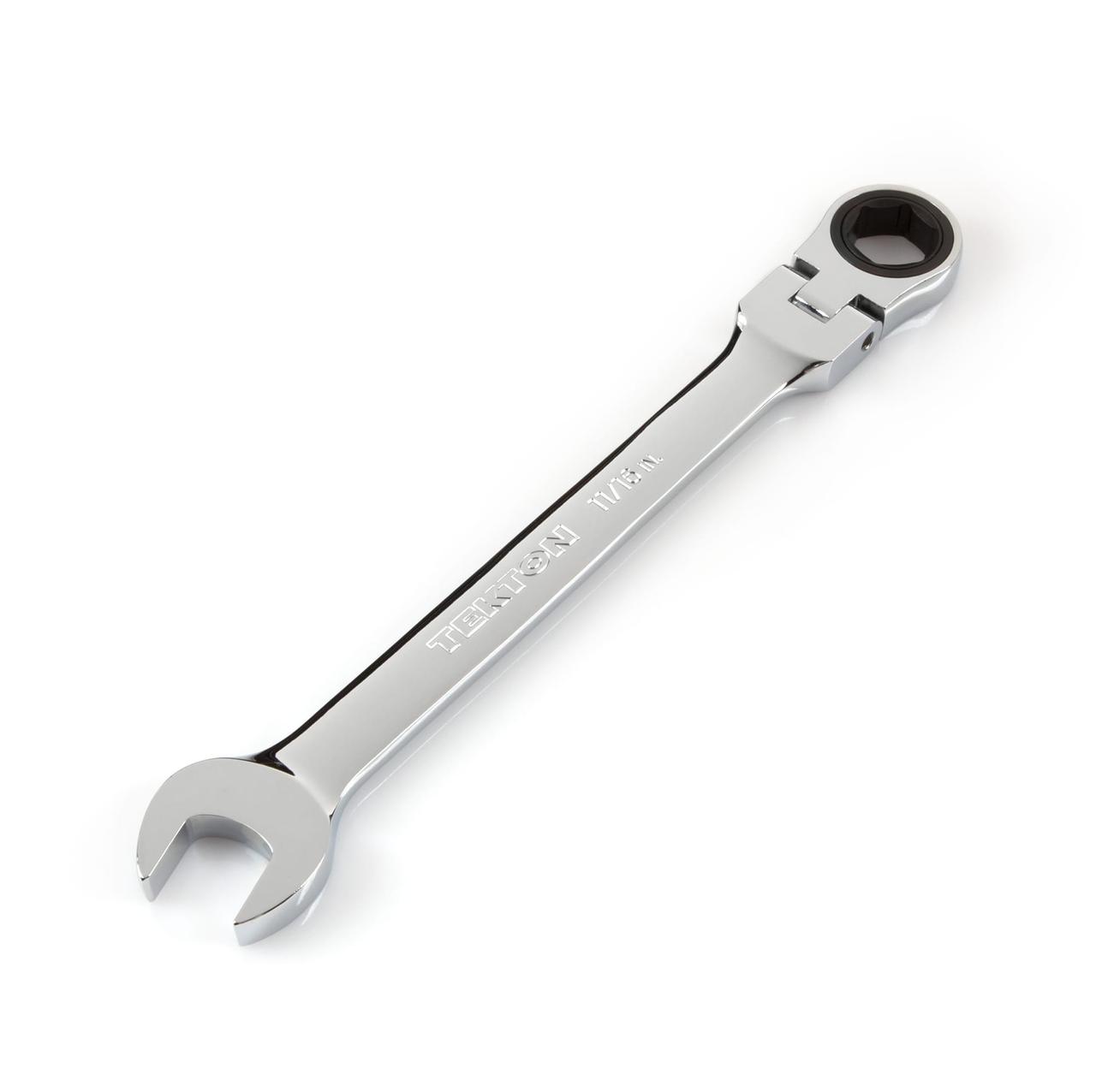 11/16 Inch Flex Ratcheting 6-Point Combination Wrench | TEKTON