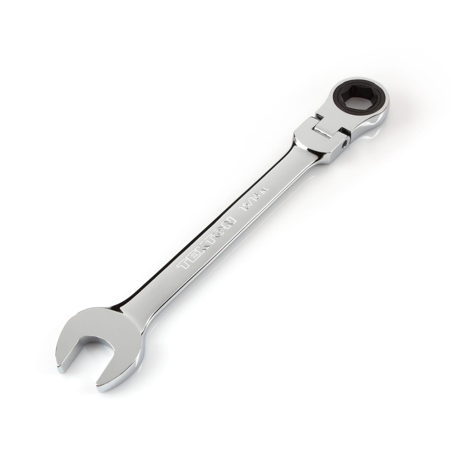 TEKTON WRN57017-T 15/16 Inch Flex Ratcheting Combination Wrench