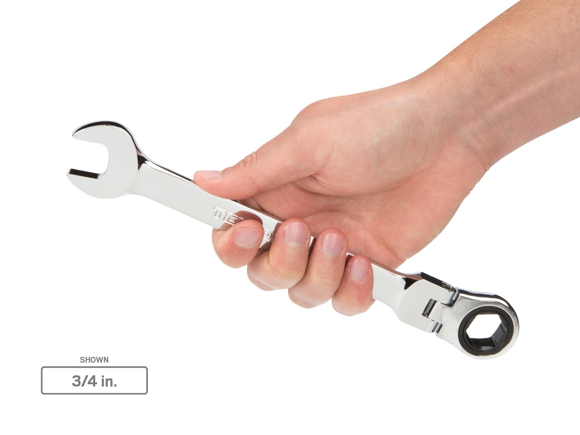 TEKTON WRN57058-T Flex Ratcheting Combination Wrench Set, 13-Piece (1/4-1 in.)