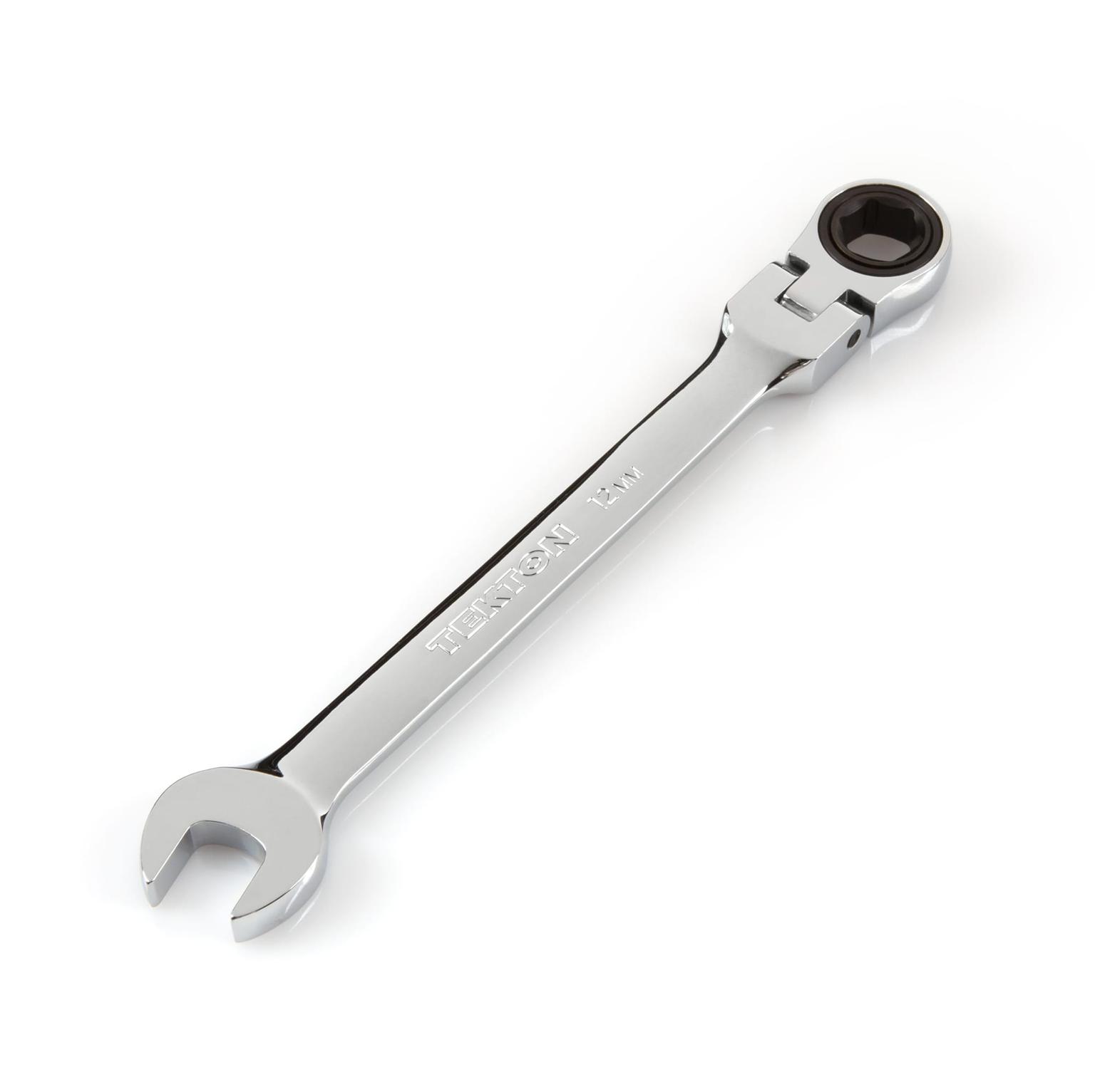 TEKTON WRN57112-T 12 mm Flex Ratcheting Combination Wrench