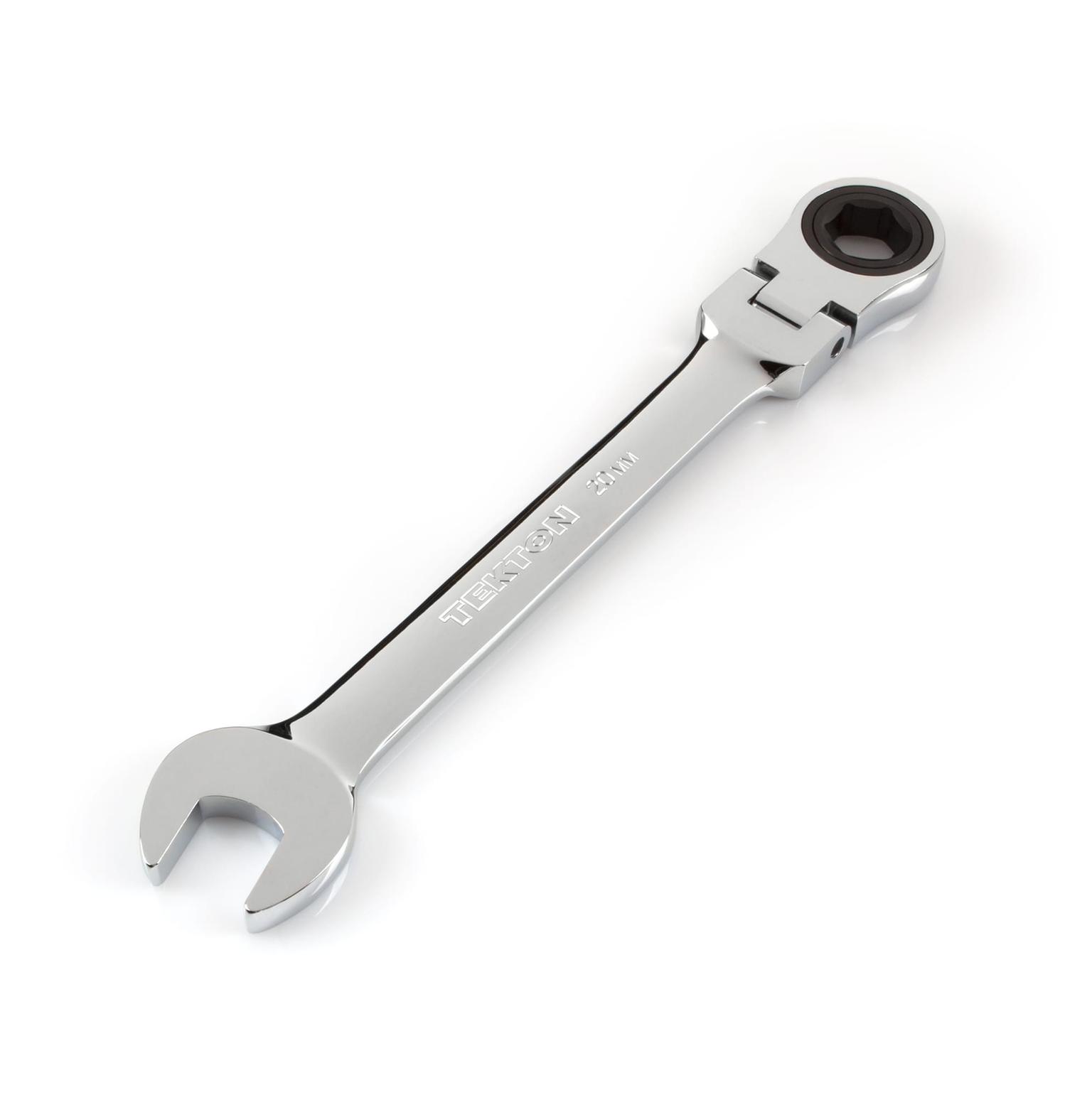 TEKTON WRN57120-T 20 mm Flex Ratcheting Combination Wrench