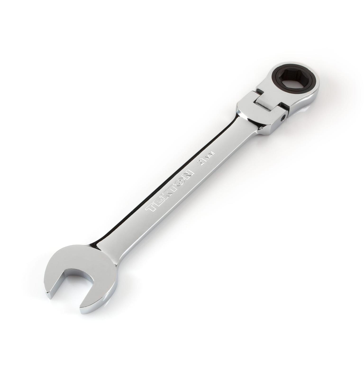 TEKTON WRN57121-T 21 mm Flex Ratcheting Combination Wrench