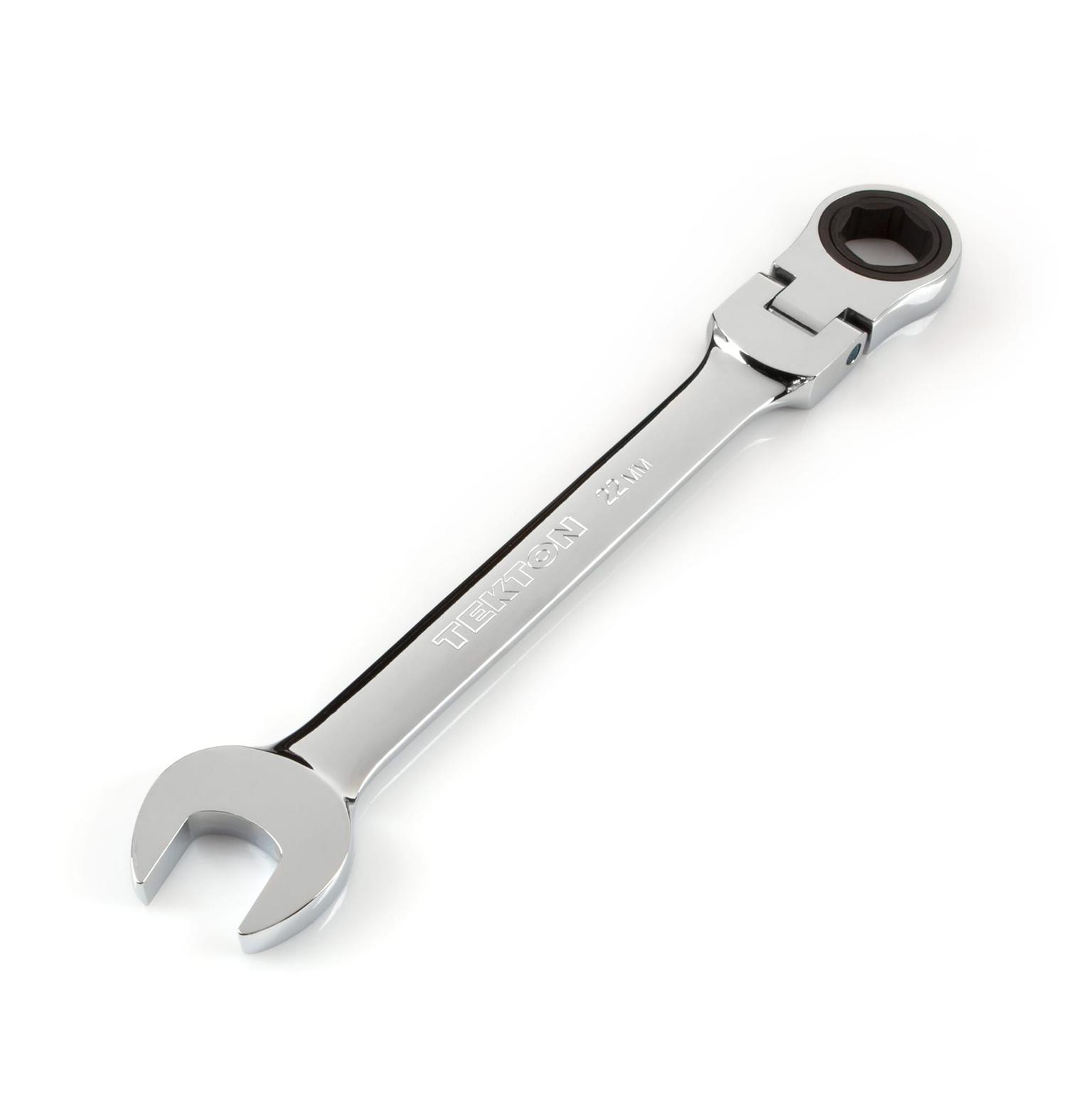TEKTON WRN57122-T 22 mm Flex Ratcheting Combination Wrench