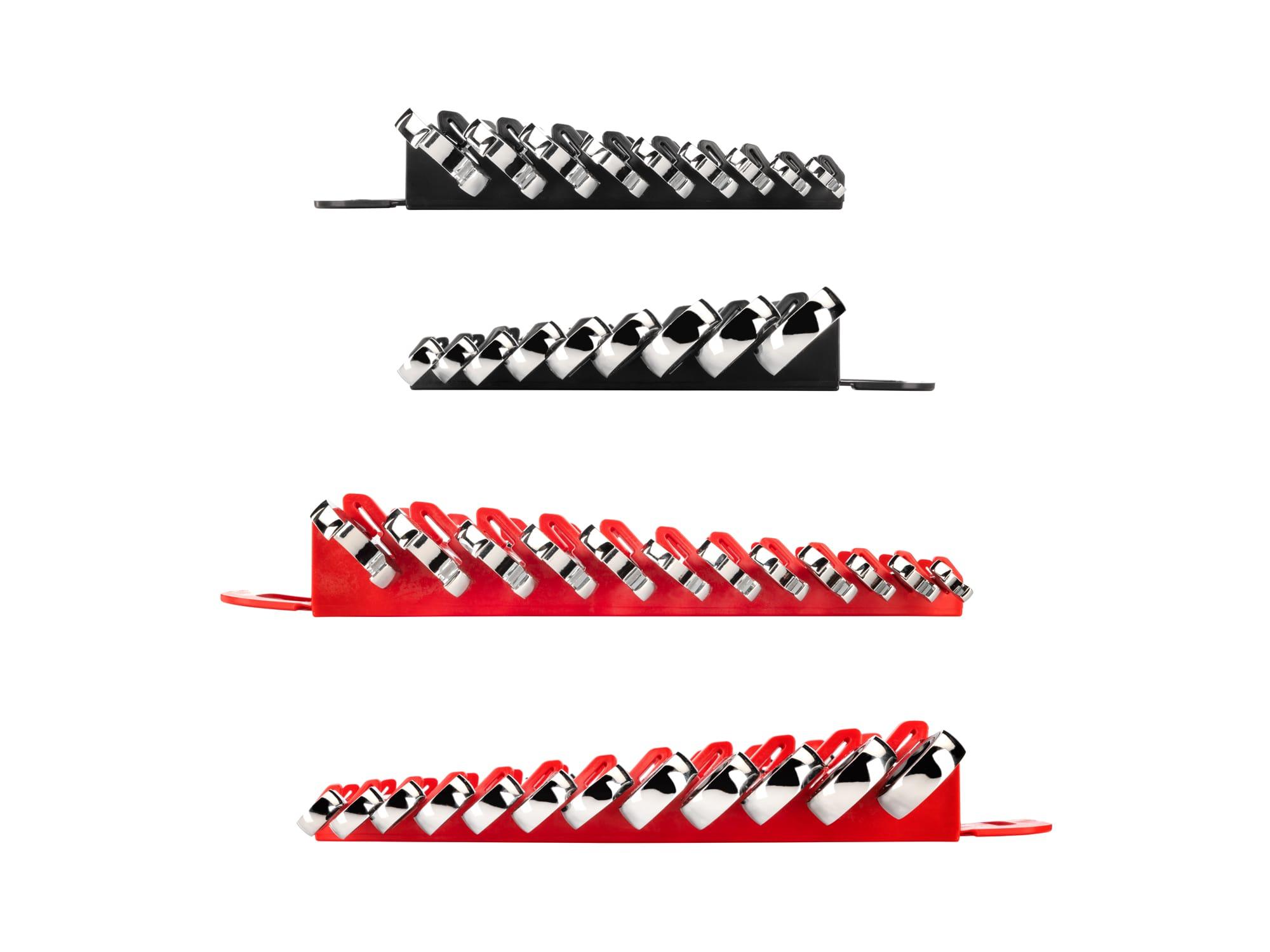 TEKTON WRN57321-T Flex Ratcheting Combination Wrench Set with Holder, 21-Piece (1/4-3/4 in., 8-19 mm)
