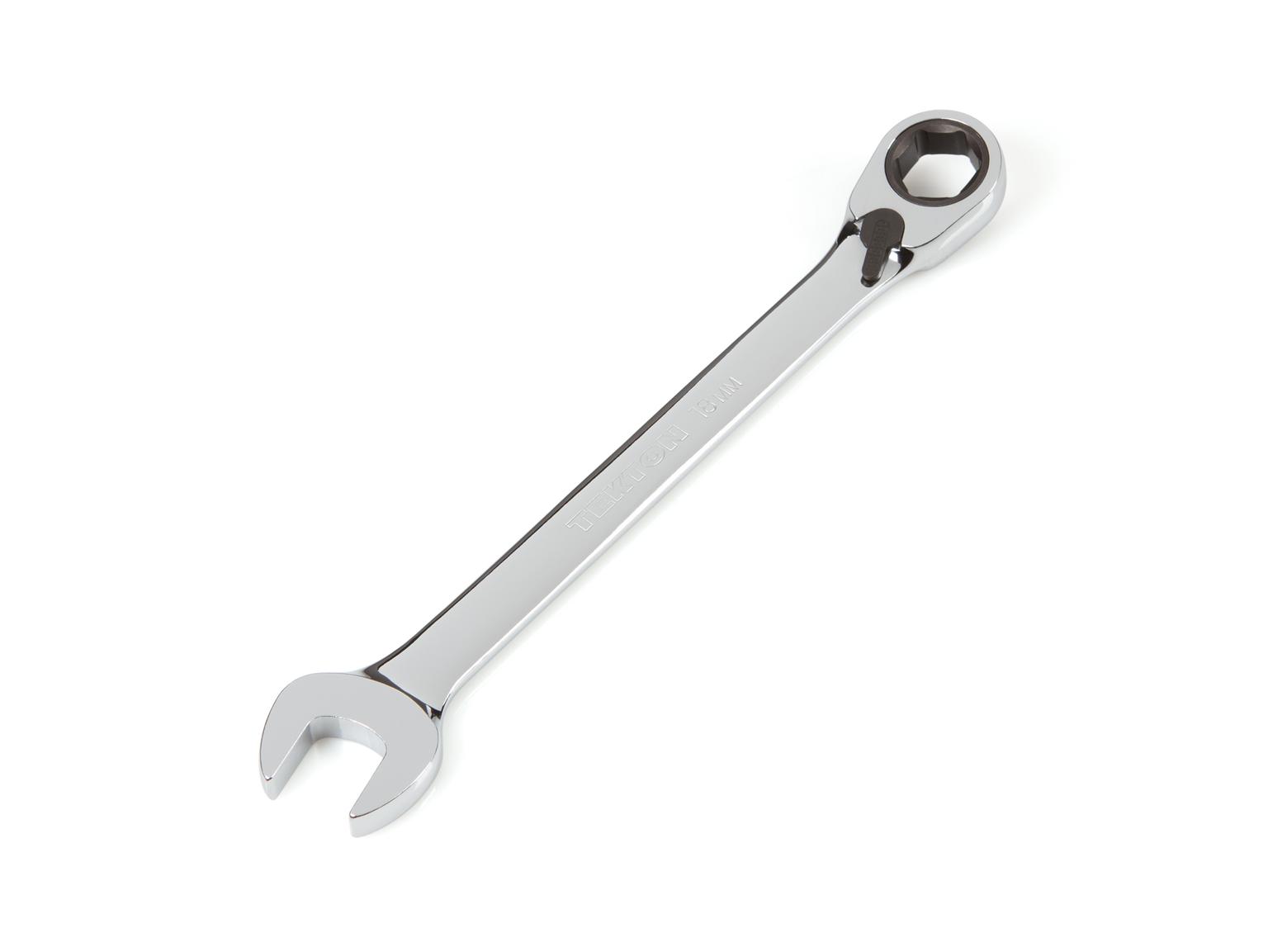 TEKTON X71 18 mm Reversible Ratcheting Combination Wrench